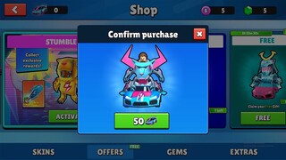 "NEW" MEGA BEAST SKIN! | COLLECT EXCLUSIVE REWARDS | Stumble guys