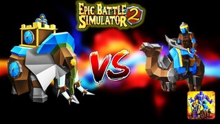 Epic Battle Simulator 2 | 120 WAR ELEPHANTS VS 120 CAMELS!