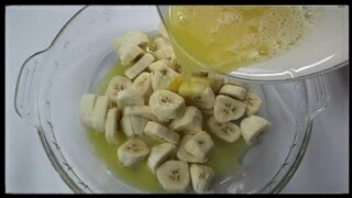 PISANG + TELUR DI OLAH JADI CEMILAN ENAK
