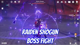 Raiden Shogun Baal | Boss Fight  (Genshin Impact)