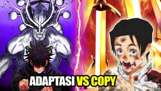 10 BAYANGAN VS COPY !!! MANA YANG LEBIH KUAT ??? [ JJK BATTLE ]