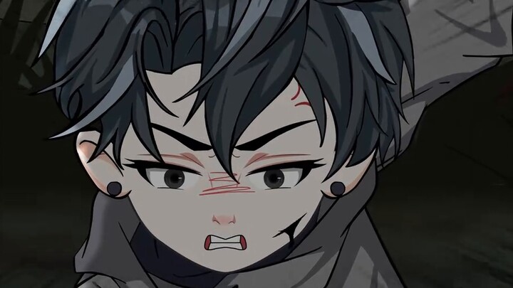 จิ่วเหยาหวานต่อสู้กับผู้กินกระดูกในซากปรักหักพัง และถูกโจมตีโดยเหล่าร้ายอย่างกะทันหันเมื่อเขาอ่อนล้า