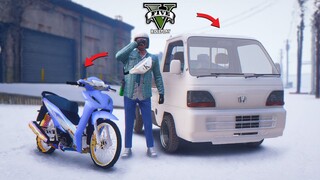 BELI MOBIL PICKUP BUAT TAWURAN ANAK STM !! GTA V ROLEPLAY