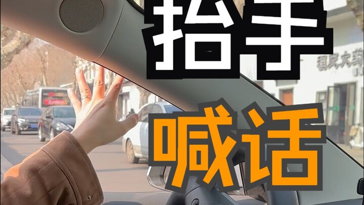 Sitting in this car is so awkward—my brother-in-law just keeps honking the horn or waving and shouti