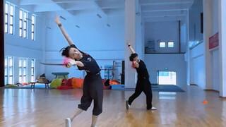 跟着赵老师当了几天女侠客