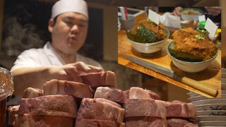 【4K/Bilingual Subtitles】Huge Portion! Sumo Wrestler Turns Entrepreneur: Osaka Dotonbori's Special Th