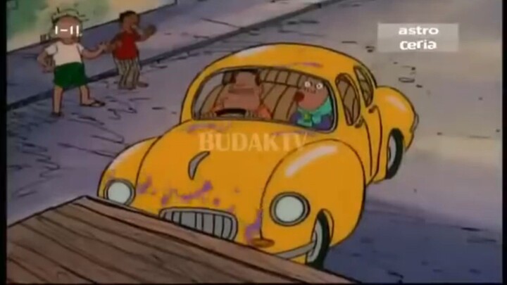 kampung  boy ep1:naik kereta ku yang baru!!(malaydub)