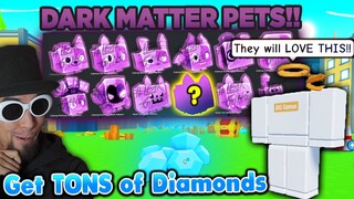 This Will Be The BEST DARK MATTER PET You Can Get & How You Get Lots of Diamonds in Pet Simulator X