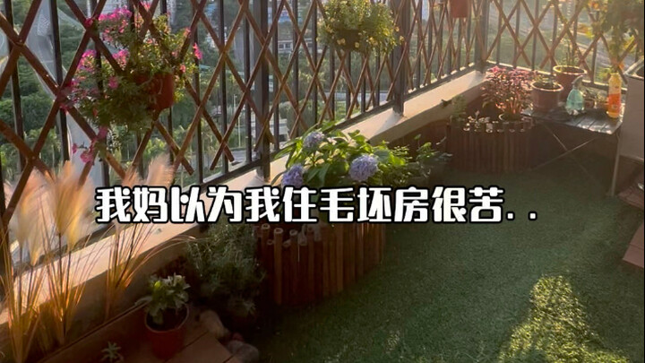 我妈以为我住毛坯房很苦，但其实我已经过上了很多人羡慕的生活。