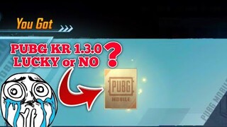 PUBG KR After Update ? Lucky or No ? Crate Opening PUBG Mobile Korea 1.3.0