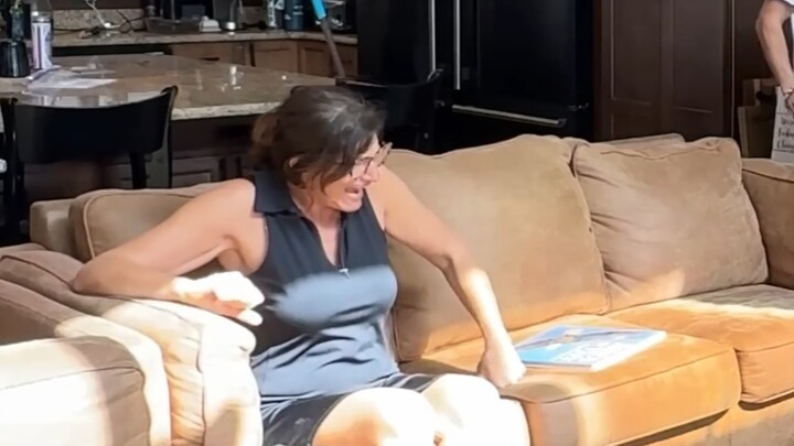 What would my mom do if I pretended I couldn’t hold my pee and just peed in the living room? 😂