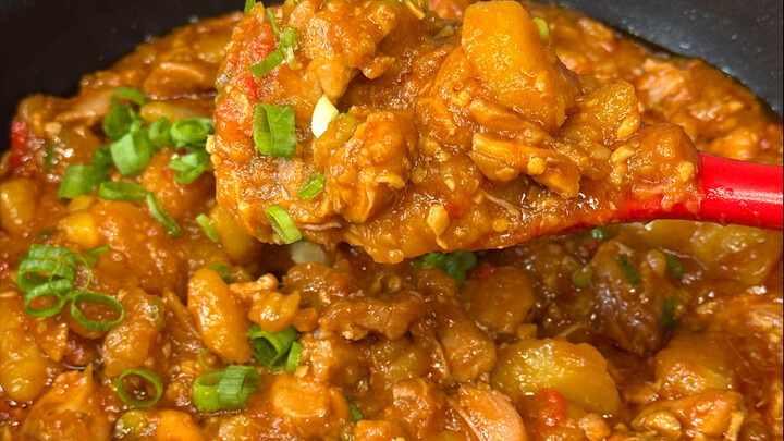 【Panduan Karier Mahasiswa】Ayam Braised dengan Awan Terbakar! Versi Rumahan Rendah Minyak dan Praktis