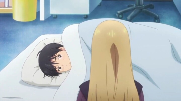 Ayang lagi sakit  ditemenin