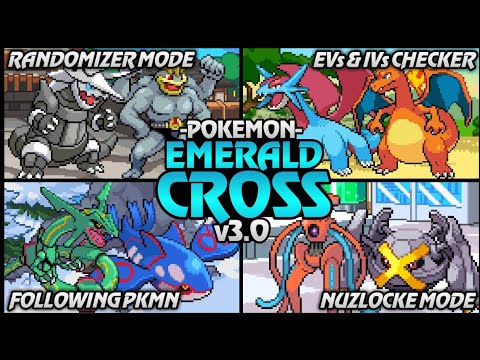 New] Pokemon GBA Rom With Nuzlocke Mode, Following Pokemon