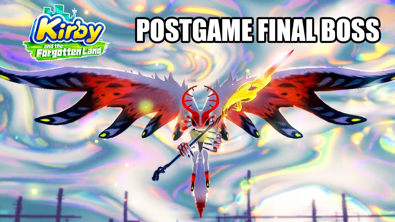 Kirby and the Forgotten Land - Postgame Final Boss Fight - Chaos Elfilis -  BiliBili