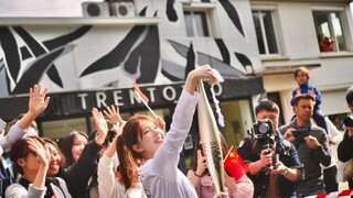 Zhao Lusi led fans to shout "China" at the Paris Olympics!