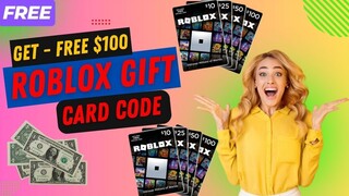 Roblox FREE Gift Card Code ❚ How To 𝐆𝐞𝐭 Roblox Gift Card Codes 2024 | Live proof 🔥