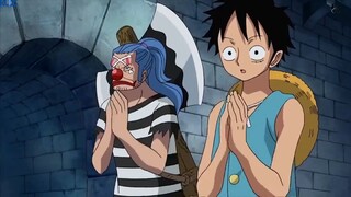 Khoảnh khắc hài hước của Luffy và Buggy ở ngục giam part 2