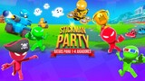 Stickman Party 4 Player Minigames Gameplay Walkthrough ( android / ios )