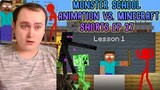 Monster School - Animation vs. Minecraft Shorts Ep 27 | Reaction