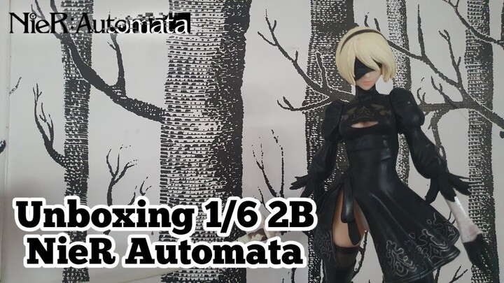 Unboxing 1/6 2B | NieR Automata Review Figure Kw Bootleg Recast Indonesia