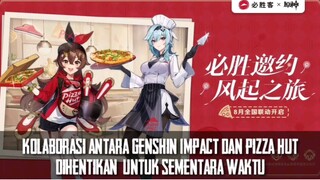 Kolaborasi antara Genshin Impact dan Pizza Hut dihentikan  untuk sementara waktu #VCreators