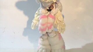 [Vừa tăng cân] 4 phút~ lolita trong bộ đồ lông thú nhảy múa phải không? Jiji lại đến đây để hoàn thà