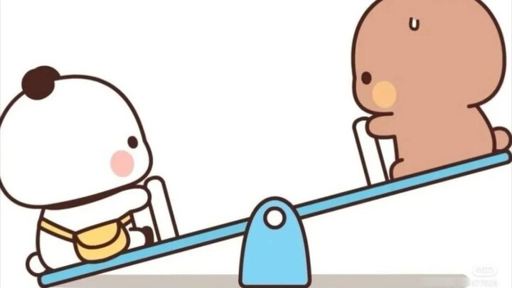So the question is, who is heavier, Yi Er or Bu Bu?