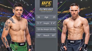 UFC 277 Brandon Moreno vs. Kai Kara-France