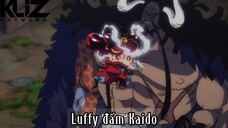 Luffy đấm Kaido