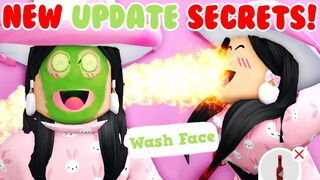 NEW Bloxburg MAKEUP Update SECRETS You Didn't Know! (Roblox)