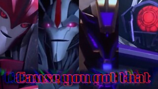 【TFP/Spotting】Decepticon Leader and Four Tiger Beauties U Got That