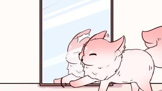 Little Fox's first day of losing weight!