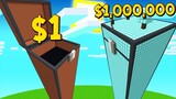 ถ้าเกิด!? บ้านกล่อง คนจน $1 เหรียญ VS บ้านกล่อง คนรวย $1,000,000 เหรียญ - Minecraft พากย์ไทย