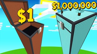 ถ้าเกิด!? บ้านกล่อง คนจน $1 เหรียญ VS บ้านกล่อง คนรวย $1,000,000 เหรียญ - Minecraft พากย์ไทย