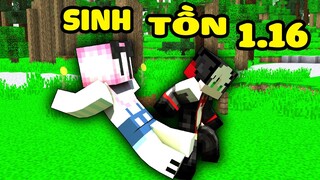 PANDA THỬ THÁCH SINH THẾ GIỚI TỒN 1.16 TRONG MINECRAFT *CÙNG STEVE XEM LIVE STREAM CỦA REDHOOD