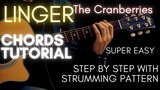 The Cranberries - Linger Chords (Guitar Tutorial) for Acoustic Cover