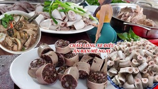 QUÁN CHÁO LÒNG XE ĐIẾU NGHE ĐỒN QUÁN CHỈ BÁN LÒNG XE ĐIẾU BẢO ĐẢM AI ĂN ĐỀU SAY MÊ