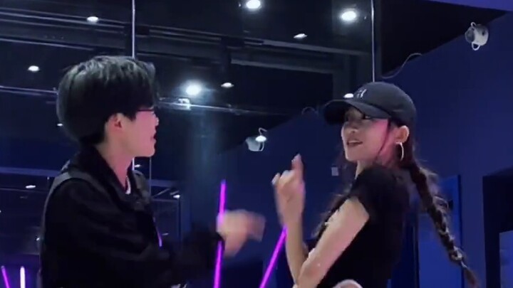 "City Love" super sweet original choreography! We just couldn't help kissing in front of the student