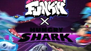 cosmic alan & shin sharkjira vs fnf characters