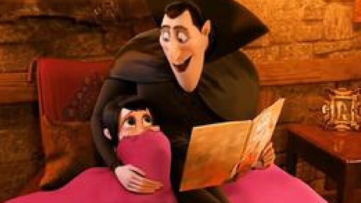 Dracula is telling his daughter a vampire story, but aren’t you a vampire yourself??