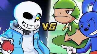 ถ้า SANS MET ROYALPEAR [Undertale และ Pokemon Animation]