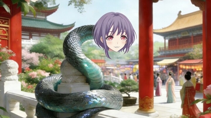 【AI Miêu Mộng】Dùng rắn độc 🐍 để đầu độc rắn độc 💧《Đường – Rắn Độc》/Bsh-1