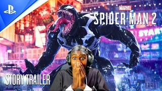 Marvel's Spider-Man 2 - Story Trailer REACTION VIDEO!!!