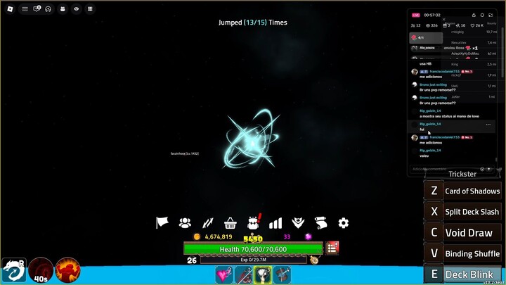 PVP KING LEGACY LOVE AWK + TRICKSTER + SABER v2 !