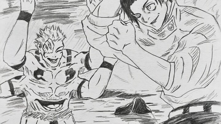 After Yūji copied Takaba’s technique…