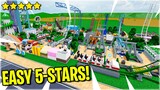 How to Get a 5-Star Park Rating in Theme Park Tycoon 2!