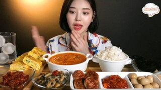 Trứng cuộn, các món ướp và bào ngư 1 #amthuc