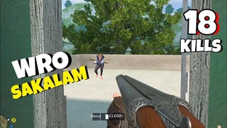 SOLO FIRETEAM | WRO LANG MALAKAS! 18 KILLS [ ROS GAMEPLAY ]