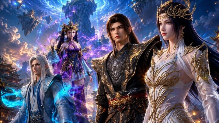 BTTH Season 5 Episode 204 - Xiao Yan dan Cailin kembali ke Aliansi Sky Mansion